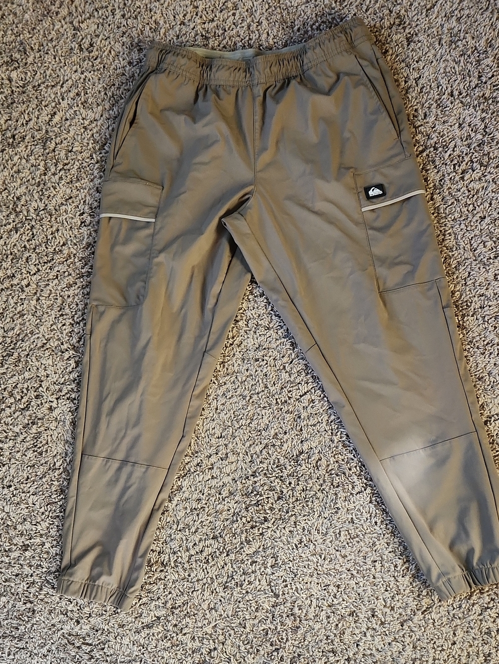 Quiksilver Olive Cargo Jogger Pants